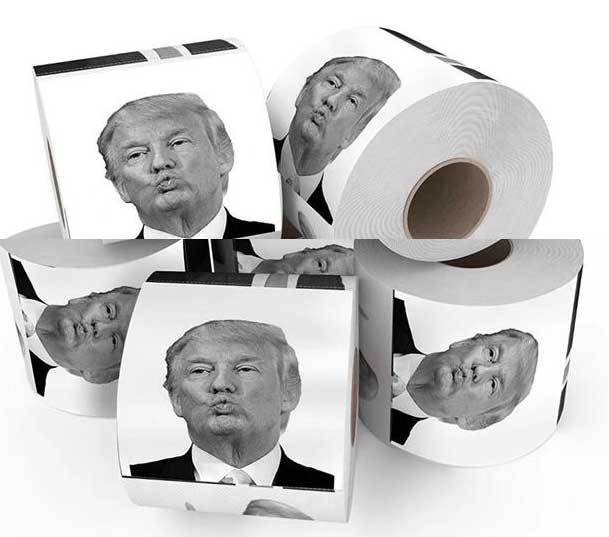 Donald Trump toilet paper,Bathroom Funny Toilet Paper(图4)