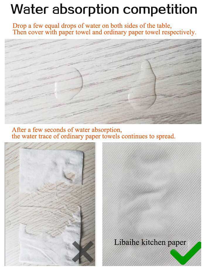 Kitchen tissue three dimensional pattern super oil and dirt removing kitchen paper(图13)
